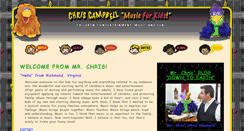 Desktop Screenshot of chriscampbellmusic.org